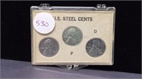 3-1943 Steel War Cents