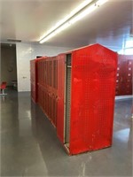large section of lockers- see description