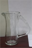 A Clear Glass Pitcher