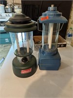 (2) battery operated lanterns