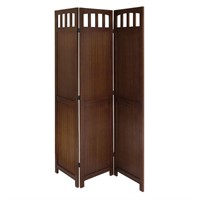 Winsome Wood William 3-Panel Folding Room Divider