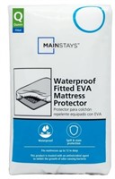 Sz Queen Mainstays Waterproof EVA Fitted Mattress