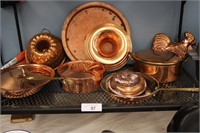 9PC COPPER COLLECTION