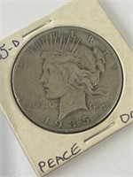 1935D Peace Silver Dollar