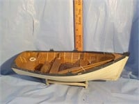 Wood small boat