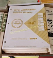 1972 & 1973 Outboard Motor Service Manuals (G)