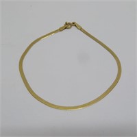 Bracelet - 14K Italy Herringbone - 1 gram