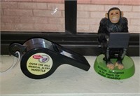 Oversized Whistle, Artificial Intelligence Monkey