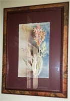 Framed Flower Art