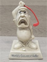 1968 Russ Berrie & Co. Sillisculpts Golf Figurine