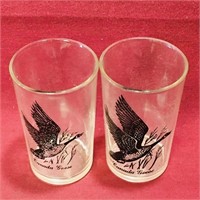 Pair Of Curtis "Canada Goose" Drinking Glasses