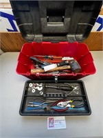 TOOL BOX WITH MISC TOOLS