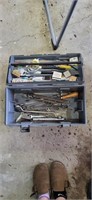 Toolbox with misc tools 18"L
