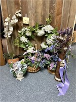 Spring Floral Lot with Wreath & More
