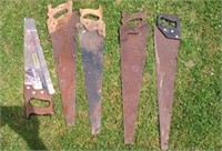 Assorted Hand Saws