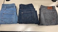 Mens sz32 Denim Jeans BR & Calvin Klein