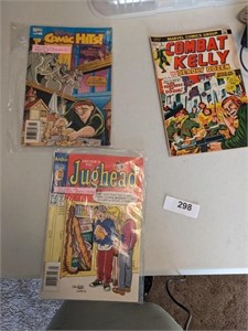 (3) Comic Books: Combat Kelly, Jughead