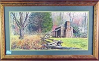 CARTER SHIELDS CABIN BY ROBERT TINO - SIGNED AND