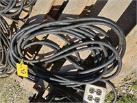APPROX. 10 FOOT EXT. CORD W/4 GANG OUTLET