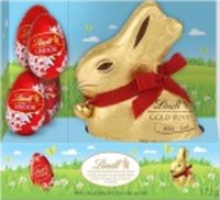 Lindt GOLD BUNNY and LINDOR Milk Chocolate Easter
