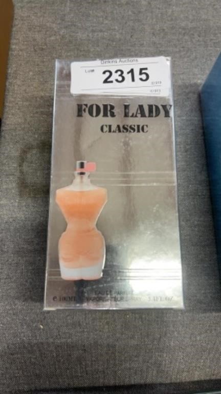 For Lady classic perfume