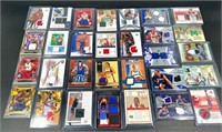 30 Basketball Jersey Cards - Stars & Rookies