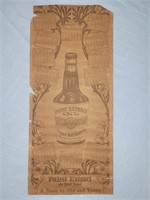 Original 1914 PABST beer advertising calendar sign