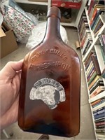 1885 Dr Bull's Herbs & Iron medicine 10" bottle
