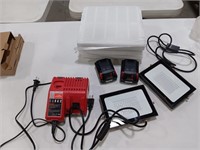 Rohs Battery Charger With Two Batteries