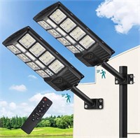 $189 Lovus 2 pack solar street lamps lights