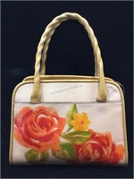 Patricia Nash Leather Floral Handbag w/ Dust Bag