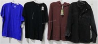 Lot of 4 Assorted Men's Sweaters-Shirts Sz L -NWT