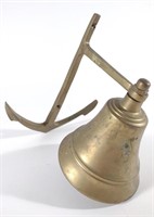 Brass Nautical Anchor Bell