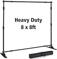 $120 8x8 ft Backdrop Banner Stand