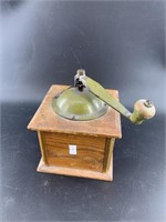 7" Antique coffee grinder