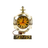 Schlitz Light Up Clock Advertisement