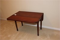 cherry top drop leaf table