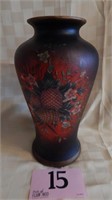 12" PAINTED VASE