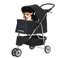 38'' FOLDABLE PET STROLLER-ASSEMBLY REQ'D