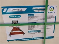 NEW IN CRATE Gas Powered Saw Mill