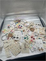 Massive lot of carded earrings