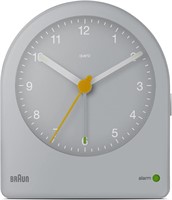 NEW / ,Braun Classic Analogue Alarm Clock