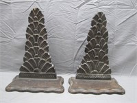Pair of Vintage Carved Wooden Corbels