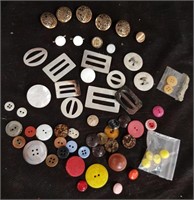 Vintage Buttons & Buckles