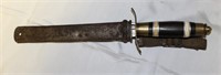 WWII Knife with sheath