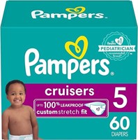 Pampers Cruisers Diapers Size 5 60 Count