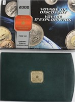 2000 CANADA PROOF SET W BOX PAPERS