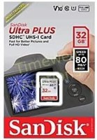 SanDisk Ultra Plus SD Card  32GB