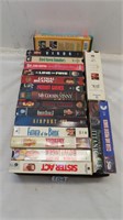 assorted VHS's