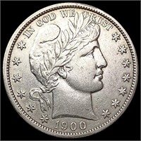 1900-O Barber Half Dollar CHOICE AU